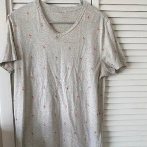 Flamingo Grey Old Navy Mens Shirt Size S